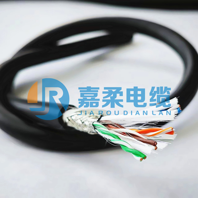 高柔性拖链专用网线（标准型,超五类CAT5E）