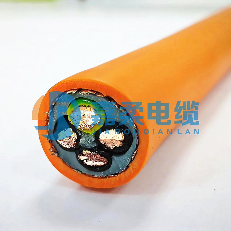 高速拖链用伺服电机电缆双护套带屏蔽