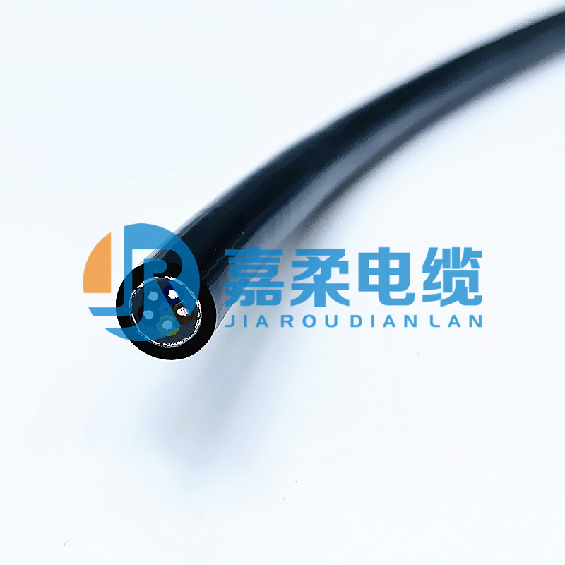 PUR外护套,耐扭屏蔽机器人信号电缆